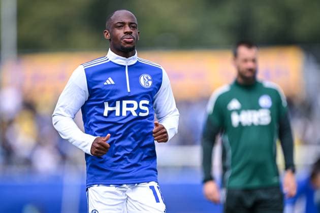 17 08 2025, Football, DFB Cup, 1 Round, Season 2025 2026, 1 Matchday, Lok Leipzig FC Schalke 04, Christopher Antwi Adjei FC Schalke 04 xRHR PHOTO YYx Copyright: KROEGER RHR-FOTOx RHR-FOTO YY
