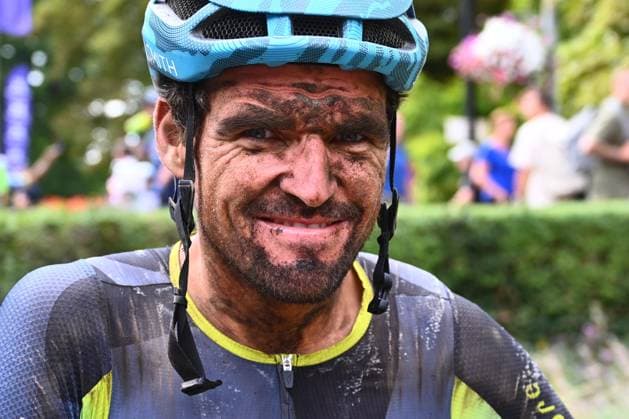 Belgian 2025 National Championship Gravel Westerlo 17 08 2025 WESTERLO, BELGIUM - AUGUST 17 : Greg Van Avermaet after the race during the Elite cycling Gravel race of the Belgian National Championships 2025 an UCI National Championships Gravel race with start and finish in Westerlo on August 17, 2025 in Westerlo, Belgium, 17 08 2025 Westerlo Belgium  Copyright: xGvgx