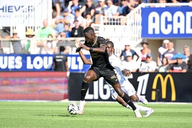 AJ Auxerre v FC Lorient - Ligue 1 McDonald s 2025 2026 05 Formose MENDY (fcl) during the Ligue 1 McDonald s match between Auxerre and Lorient at Stade Abbe Deschamps on August 17, 2025 in Auxerre, France. Auxerre France  Copyright: xFEPx 776368634
