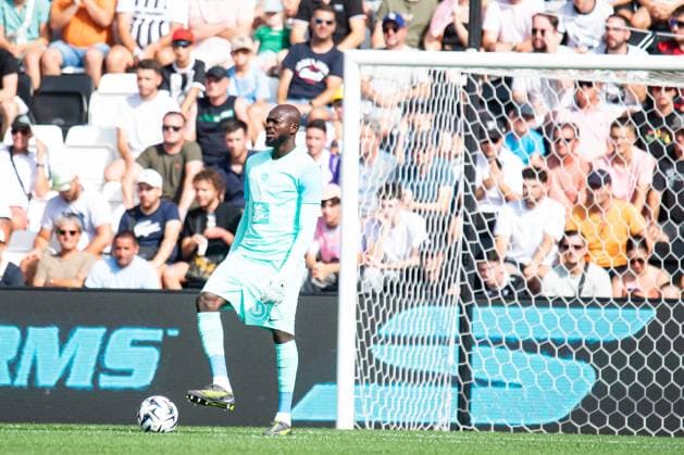 FOOTBALL : SCO Angers vs Paris FC - Ligue 1 - JournÃ e 1 - 17 08 2025 HervÃ Koffi (ANGERS SCO) AngersFrance  Copyright: xBaptistexAutissierx