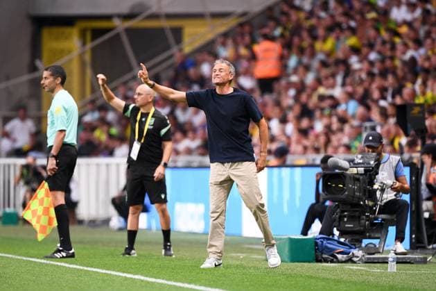 FC Nantes v Paris Saint-Germain FC - Ligue 1 McDonald s 2025 2026 Luis ENRIQUE (Entraineur PSG) during the Ligue 1 McDonald s match between FC Nantes and Paris Saint-Germain FC at Stade de la Beaujoire on August 17, 2025 in Nantes, France. Nantes France  Copyright: xFEPx 776348097