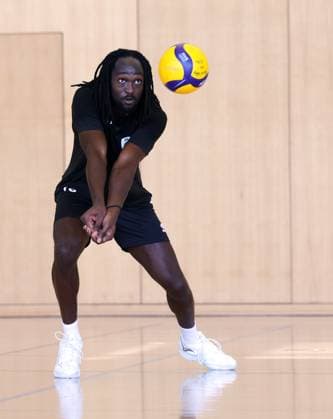 BAU 18 08 2025 Ludwigsburg Volleyball Barock Volleys MTV Ludwigsburg Training, new arrival Nyherowo Omene