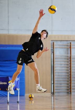 BAU 18 08 2025 Ludwigsburg Volleyball Barock Volleys MTV Ludwigsburg Training, Jonah Dornheim