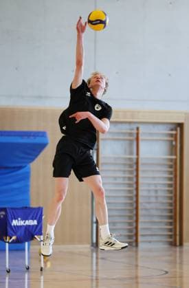 BAU 18 08 2025 Ludwigsburg Volleyball Barock Volleys MTV Ludwigsburg Training, Philipp Herrmann
