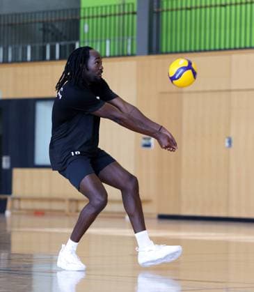 BAU 18 08 2025 Ludwigsburg Volleyball Barock Volleys MTV Ludwigsburg Training, new arrival Nyherowo Omene