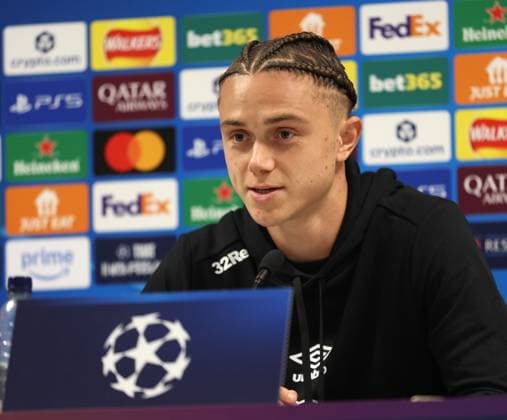 Thelo Aasgaard during the press conference, PK, Pressekonferenz ahead of tomorrow s Champions League qualifying match against Club Brugge at Ibrox Stadium. Rangers Press Conference - UEFA - Champions League Qualifying Match - Ibrox Stadium, Glasgow, Lanarkshire, Scotland, UK - 18 Aug 2025Glasgow Ibrox Lanarkshire United Kingdom  Copyright: xO Rourke RangersxFC Shutterstockx 15446402f