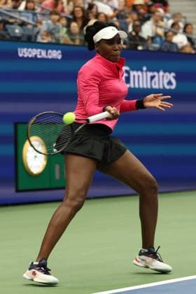 August 18, 2025, New York, New York, United States: VENUS WILLIAMS of USA during practise session before US Open at the USTA Billie Jean King National Tennis Center. New York. New York United States - ZUMAc278 20250818_zsp_c278_016 Copyright: xMarcinxCholewinskix