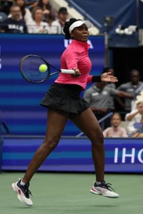 August 18, 2025, New York, New York, USA: VENUS WILLIAMS of USA during practice session before US Open at the USTA Billie Jean King National Tennis Center. New York USA - ZUMAc278 20250818_zsp_c278_002 Copyright: xMarcinxCholewinskix