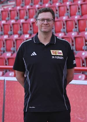 Adrian Wittmann Analyst 1 FC Union Berlin FCU Football 1 BL Bundesliga Porträttermin Season 2025 2026 Headshot, portrait, introduction, presentation, press event, GER 19 08 25
