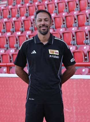 Co Coach Danilo de Souza 1 FC Union Berlin FCU Soccer 1 BL Bundesliga Porträttermin Season 2025 2026 Headshot, portrait, introduction, presentation, press event, GER 19 08 25