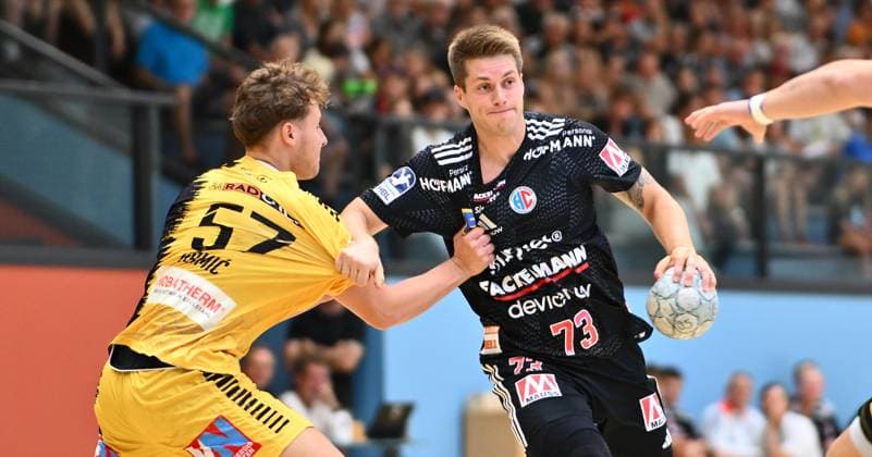 19 08 2025 Handball season 2025 2026 Test match friendly HC Erlangen HCE Bregenz Handball xwoxzix Dian Ramic 57, Bregenz Handball Viggo Kristjansson 73, HC Erlangen HCE