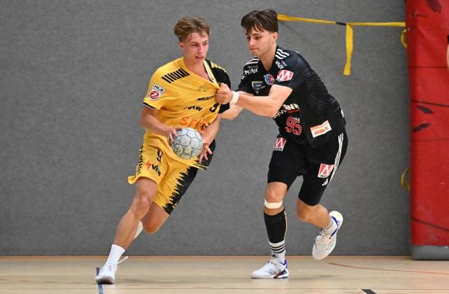 19 08 2025 Handball season 2025 2026 Test match friendly HC Erlangen HCE Bregenz Handball xwoxzix Florian Steuer Wieser 9, Bregenz Handball Tim Gömmel Goemmel 95, HC Erlangen HCE