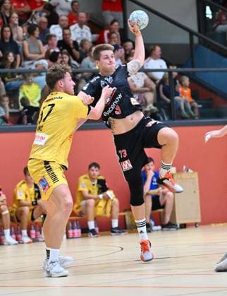 19 08 2025 Handball season 2025 2026 Test match friendly HC Erlangen HCE Bregenz Handball xwoxzix Dian Ramic 57, Bregenz Handball Viggo Kristjansson 73, HC Erlangen HCE
