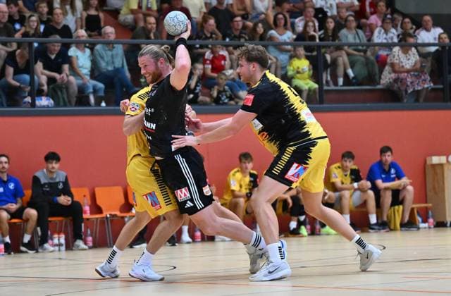 19 08 2025 Handball season 2025 2026 Test match friendly HC Erlangen HCE Bregenz Handball xwoxzix Maciej Gebala 77, HC Erlangen HCE