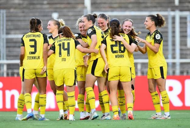 Football, Women, DFB Cup, Borussia Dortmund - Borussia Mönchengladbach