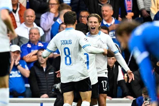 Football, CL Qualifier, Glasgow Rangers - Club Brugge