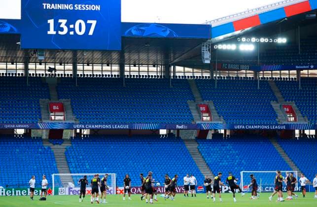 Football, CL-Quali, FC Basel, Training