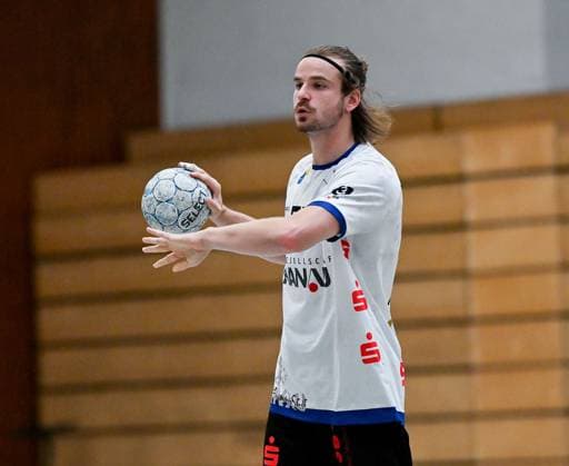 19 08 2025, xpsx, Handball Test Match, HSG Hanau TSV Bayer Dormagen v l Winkler, Jan Philipp HSG Hanau Hanau Hessen Germany DEU