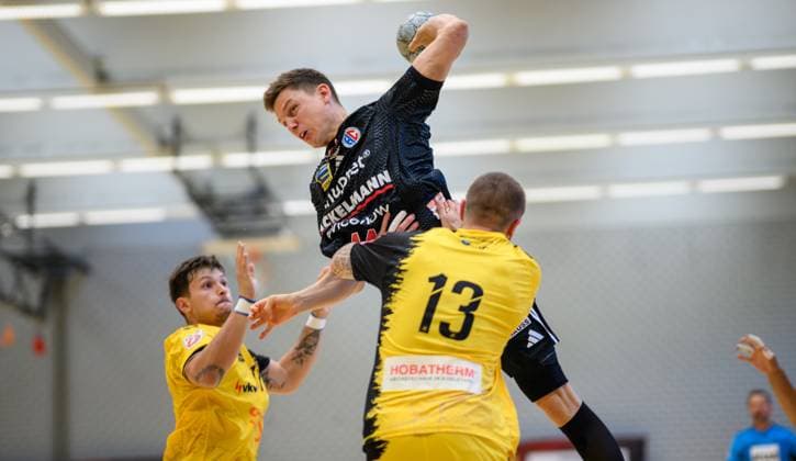 19 08 2025 Handball season 2025 2026 Test match friendly HC Erlangen HCE Bregenz Handball xwoxzix Christoph Steinert 44, HC Erlangen HCE