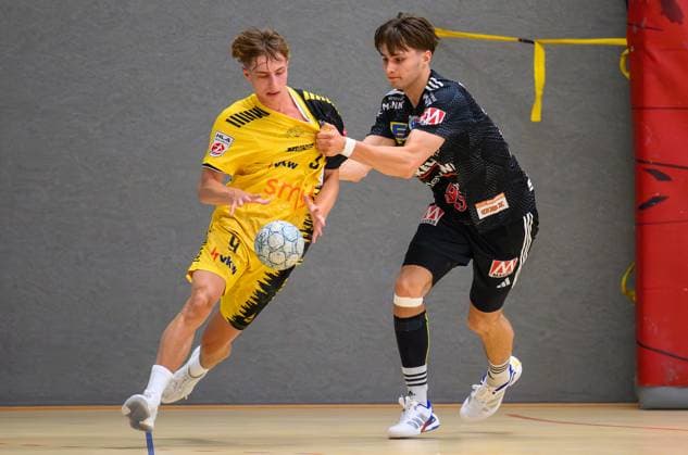 19 08 2025 Handball season 2025 2026 Test match friendly HC Erlangen HCE Bregenz Handball xwoxzix Florian Steuer Wieser 9, Bregenz Handball Tim Gömmel Goemmel 95, HC Erlangen HCE