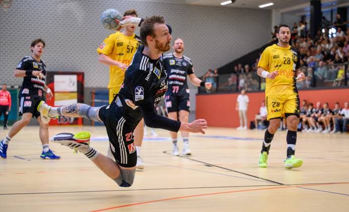 19 08 2025 Handball season 2025 2026 Test match friendly HC Erlangen HCE Bregenz Handball xwoxzix Antonio Metzner 27, HC Erlangen HCE