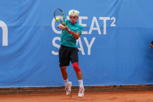 Diego Dedura GER , ATP Challenger Swabia Open, Men, Round of 16, Tennis, 20 08 2025 Augsburg Bavaria Germany Copyright: xkolbert-press ChristianxKolbertx