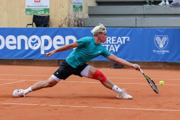 Diego Dedura GER , ATP Challenger Swabia Open, Men, Round of 16, Tennis, 20 08 2025 Augsburg Bavaria Germany Copyright: xkolbert-press ChristianxKolbertx