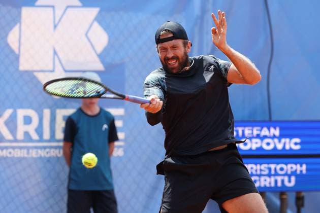 Christoph Negritu GER , ATP Challenger Swabia Open, Men, Round of 16, Tennis, 20 08 2025 Augsburg Bavaria Germany Copyright: xkolbert-press ChristianxKolbertx