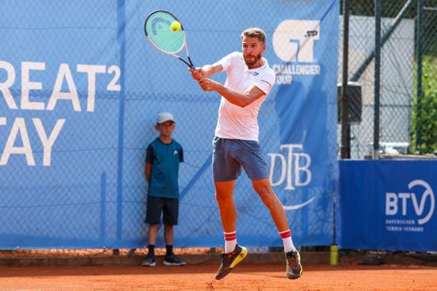 Cedrik Marcel Stebe GER , ATP Challenger Swabia Open, Men, Round of 16, Tennis, 20 08 2025 Augsburg Bavaria Germany Copyright: xkolbert-press ChristianxKolbertx