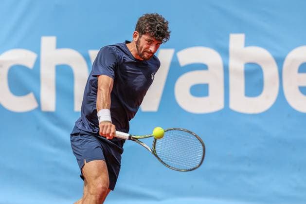 Buvaysar Gadamauri BEL , ATP Challenger Swabia Open, Men, Round of 16, Tennis, 20 08 2025 Augsburg Bavaria Germany Copyright: xkolbert-press ChristianxKolbertx
