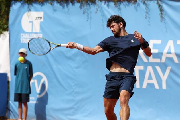 Buvaysar Gadamauri BEL , ATP Challenger Swabia Open, Men, Round of 16, Tennis, 20 08 2025 Augsburg Bavaria Germany Copyright: xkolbert-press ChristianxKolbertx