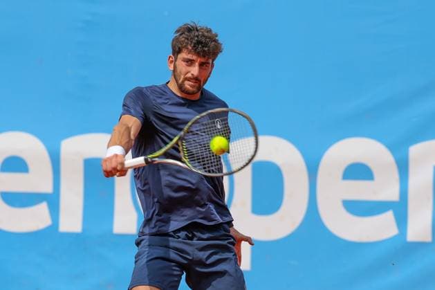 Buvaysar Gadamauri BEL , ATP Challenger Swabia Open, Men, Round of 16, Tennis, 20 08 2025 Augsburg Bavaria Germany Copyright: xkolbert-press ChristianxKolbertx