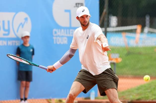 Henri Squire GER , ATP Challenger Swabia Open, Men, Round of 16, Tennis, 20 08 2025 Augsburg Bavaria Germany Copyright: xkolbert-press ChristianxKolbertx
