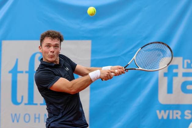 Inaki Montes De La Torre ESP , ATP Challenger Swabia Open, Men, Round of 16, Tennis, 20 08 2025 Augsburg Bavaria Germany Copyright: xkolbert-press ChristianxKolbertx