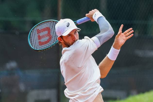 Henri Squire GER , ATP Challenger Swabia Open, Men, Round of 16, Tennis, 20 08 2025 Augsburg Bavaria Germany Copyright: xkolbert-press ChristianxKolbertx