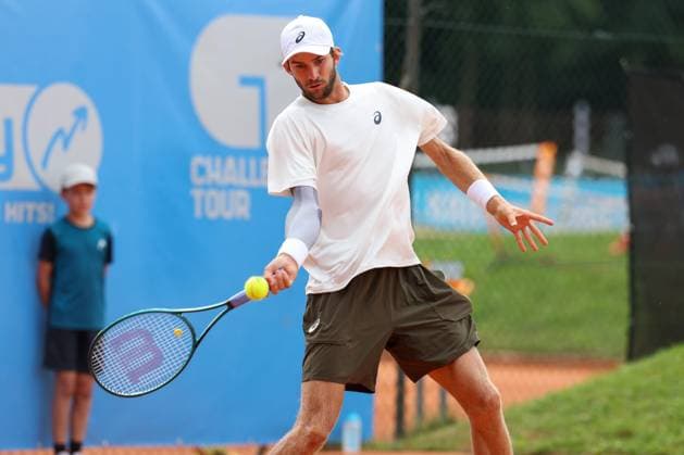 Henri Squire GER , ATP Challenger Swabia Open, Men, Round of 16, Tennis, 20 08 2025 Augsburg Bavaria Germany Copyright: xkolbert-press ChristianxKolbertx