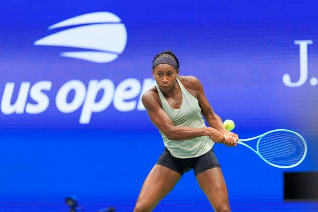 August 20, 2025, Flushing Meadows, New York, USA: Coco Gauff during her practice with Elina Svitolina at the 2025 US Open at USTA Billie Jean King National Tennis Center on Wednesday August 20, 2025 in the Flushing neighborhood of the Queens borough of New York City. JAVIER ROJAS PI Flushing Meadows USA - ZUMAp124 20250820_zaa_p124_001 Copyright: xJavierxRojasx