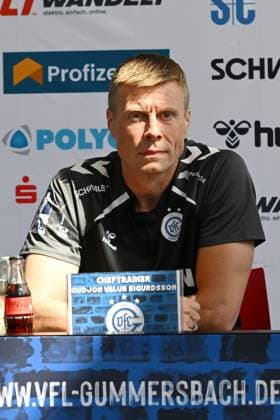 Gudjon Valur Sigurdsson VfL Gummersbach Coach GER, VfL Gummersbach, Team presentation, Handball, 1 Bundesliga, Season 2025 2026, 20 08 2025 GER, VfL Gummersbach, Team presentation, Handball, 1 Bundesliga, Season 2025 2026, 20 08 2025 Gummersbach Copyright: xEibner-Pressefoto JuergenxAugstx EP_JAT