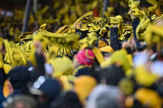 SOCCER - UEFA CL, Bodo vs Sturm FELDKIRCHEN,AUSTRIA,20.AUG.25 - SOCCER - UEFA Champions League, play off, FK Bodo Glimt vs SK Sturm Graz. Image shows the fans of Bodo Glimt.  GEPAxpictures xAvnixRetkoceri
