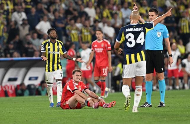 Fenerbahce v Benfica - UEFA Champions League ISTANBUL, TURKIYE - AUGUST 20: Kerem Akturkoglu of Benfica in action during the UEFA Champions League play-off round match between Fenerbahce and Benfica, at Chobani Stadium in Istanbul, Turkiye on August 20, 2025. Elif Ozturk Anadolu Istanbul Turkey. Editorial use only. Please get in touch for any other usage.  Copyright: x2025xAnadoluxElifxOzturkx