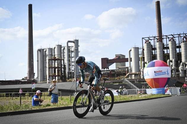 Deutschland Tour Prologue FOR EDITORIAL PURPOSES ONLY EDITORIAL USE ONLY p Deutschland Tour Prologue on Wednesday, August 20, 2025 on the grounds of Zeche Zollverein in Essen Germany NRW Essen Copyright SocratesxTassos Copyright: SocratesxTassos doc821bbphdfap9sh4x1do ,EDITORIAL USE ONLY Copyright: SocratesxTassos