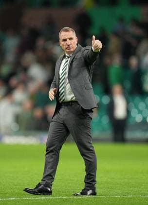 Celtic Manager Brendan Rodgers Celtic v Kairat Almaty, UEFA Champions League, Play-Off Round, First Leg, Football, Celtic Park, Glasgow, Scotland, UK - 20 Aug 2025Glasgow Celtic Park Scotland United Kingdom EDITORIAL USE ONLY No use with unauthorised audio, video, data, fixture lists, club league logos or live services. Online in-match use limited to 120 images, no video emulation. No use in betting, games or single club league player publications.  Copyright: xStuartxWallace Shutterstockx 15446684cb