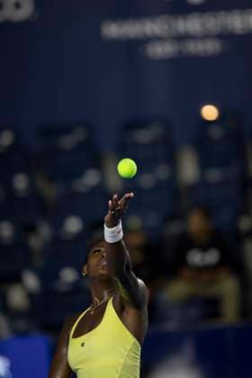 August 20, 2025, Monterrey, Nuevo Leon, Mexico: Alycia Parks (USA) in action against Emma Navarro (USA) during their match at the Monterrey Open WTA, Tennis Damen 500. Monterrey Mexico - ZUMAo125 0831015936st Copyright: xAntonioxOjedax