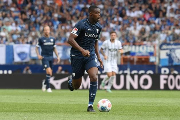 Mathis Clairicia VfL Bochum 10 08 2025, Soccer 2 Bundesliga, Season 2025 2026, 2 Matchday, VfL Bochum SV Elversberg 2 0 DFL regulations prohibit any use of photographs as image sequences and or quasi video Bochum Vonovia Ruhrstadion Nordrhein Westfalen Germany Team2