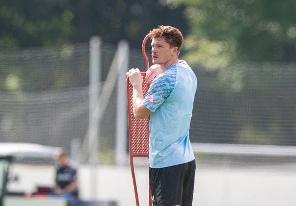 Soccer, Men, Season 2025 26, 2 Bundesliga, Hertha BSC, Training, Sebastian Grönning Hertha BSC , 20 08 2025, Copyright: xSebastianxRäppold MatthiasxKochx