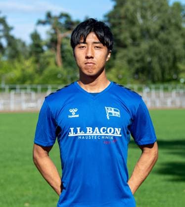Shinji Yamada F C Hertha 03 Zehlendorf Regionalliga Nordost, Porträttermin 2025 2026, 29 07 2025, Copyright: xSebastianxRäppold MatthiasxKochx