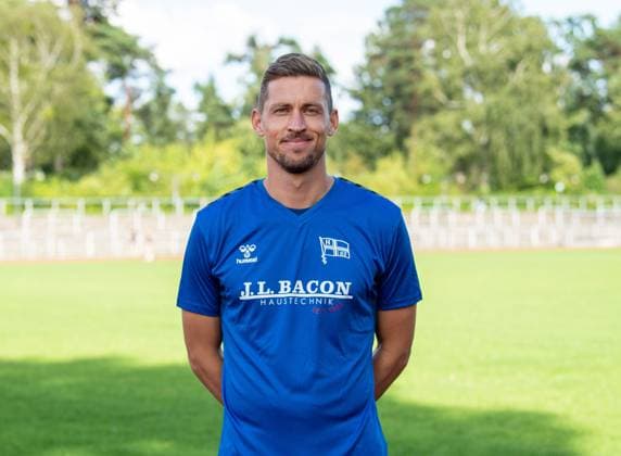 Nicolas Hebisch F C Hertha 03 Zehlendorf Regionalliga Nordost, portrait date 2025 2026, 29 07 2025, Copyright: xSebastianxRäppold MatthiasxKochx