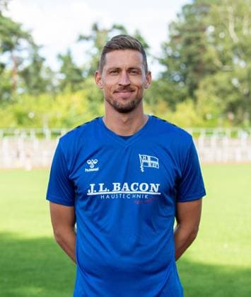 Nicolas Hebisch F C Hertha 03 Zehlendorf Regionalliga Nordost, portrait date 2025 2026, 29 07 2025, Copyright: xSebastianxRäppold MatthiasxKochx