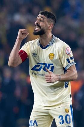 MKE Ankaragucu v Fenerbahce - Ziraat Turkish Cup ANKARA, TURKIYE - FEBRUARY 27: Tolga Cigerci of MKE Ankaragucu gestures during Ziraat Turkish Cup quarter final football match between MKE Ankaragucu and Fenerbahce at Eryaman Stadium in Ankara, Tukiye on February 27, 2024. Ankara Turkey. Editorial use only. Please get in touch for any other usage.  Copyright: x2025xAnadoluxAhmetxSerdarxEserx