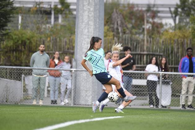 Football : OLYMPIQUE LYONNES VS lONDONS lYONNES -FRIENDLY - 21 08 2025 Lindsey HEAPS of ol Lyonnes during the International Friendly, Länderspiel, Nationalmannschaft match between OL Lyonnes and London City at Groupama OL Training Center on august 21,2025  Copyright: xMourad_ALLILIx